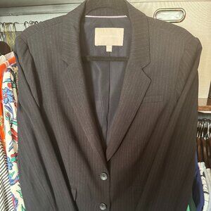 Dark Navy Skirt Suit by Banana Republic